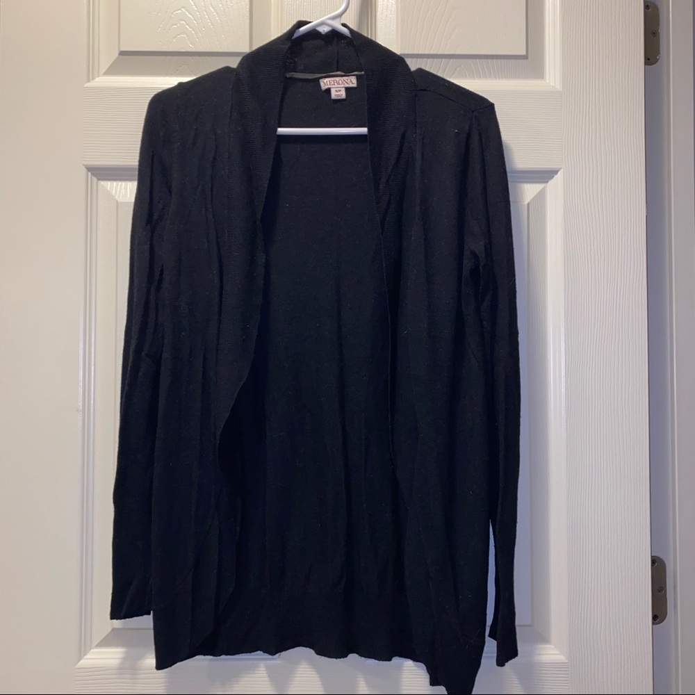 Black Merona Cardigan S